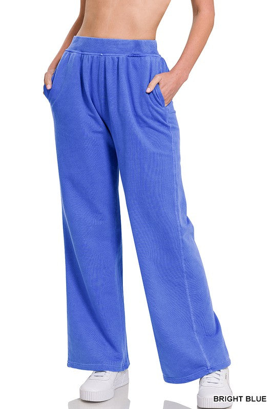 Dyed Lounge Pants with Pockets