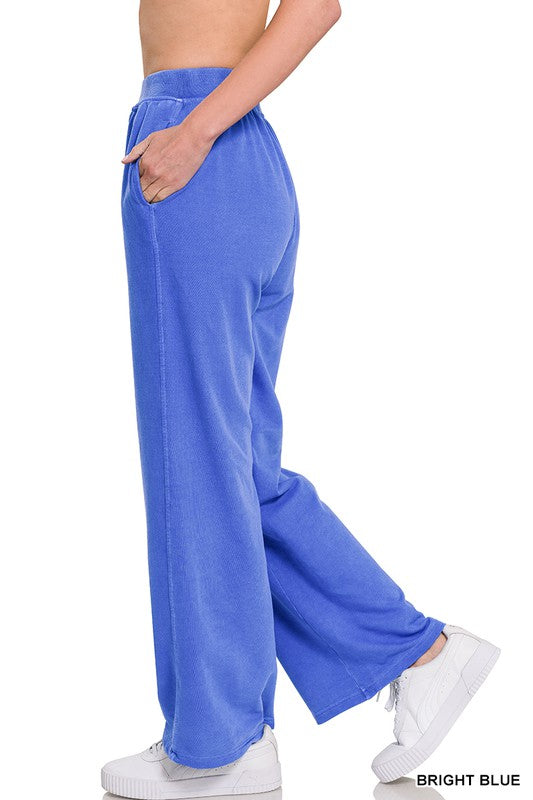 Dyed Lounge Pants with Pockets