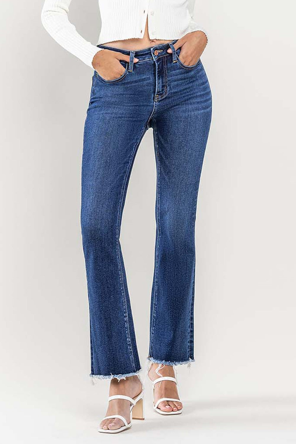 "Allie" High Rise Bootcut Jeans 3-20W