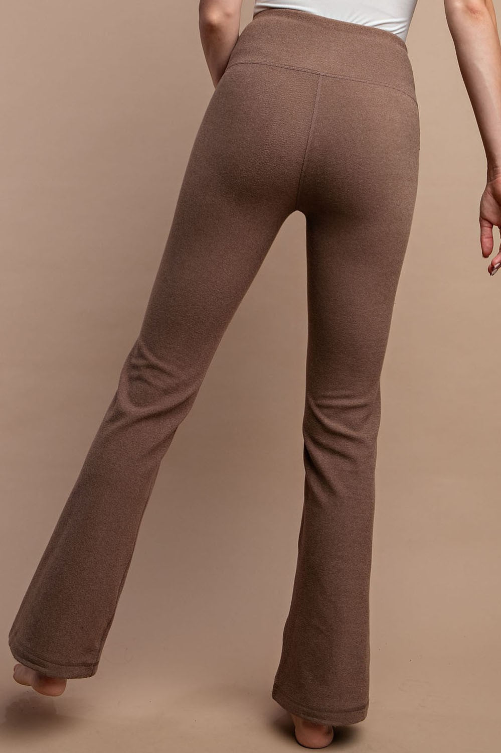 High Rise Ribbed Yoga Pants