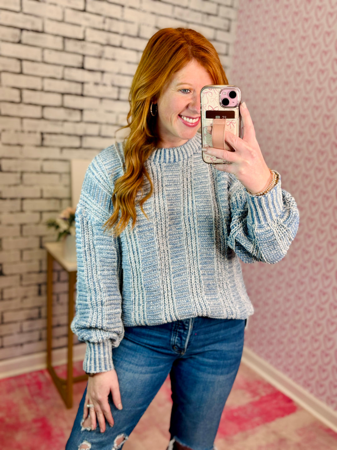 Two Tone Cozy Knit Sweater (3 Colors)