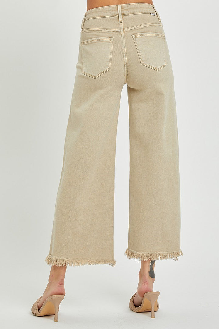 "Heather" Risen Wide Leg Tummy Control Jeans