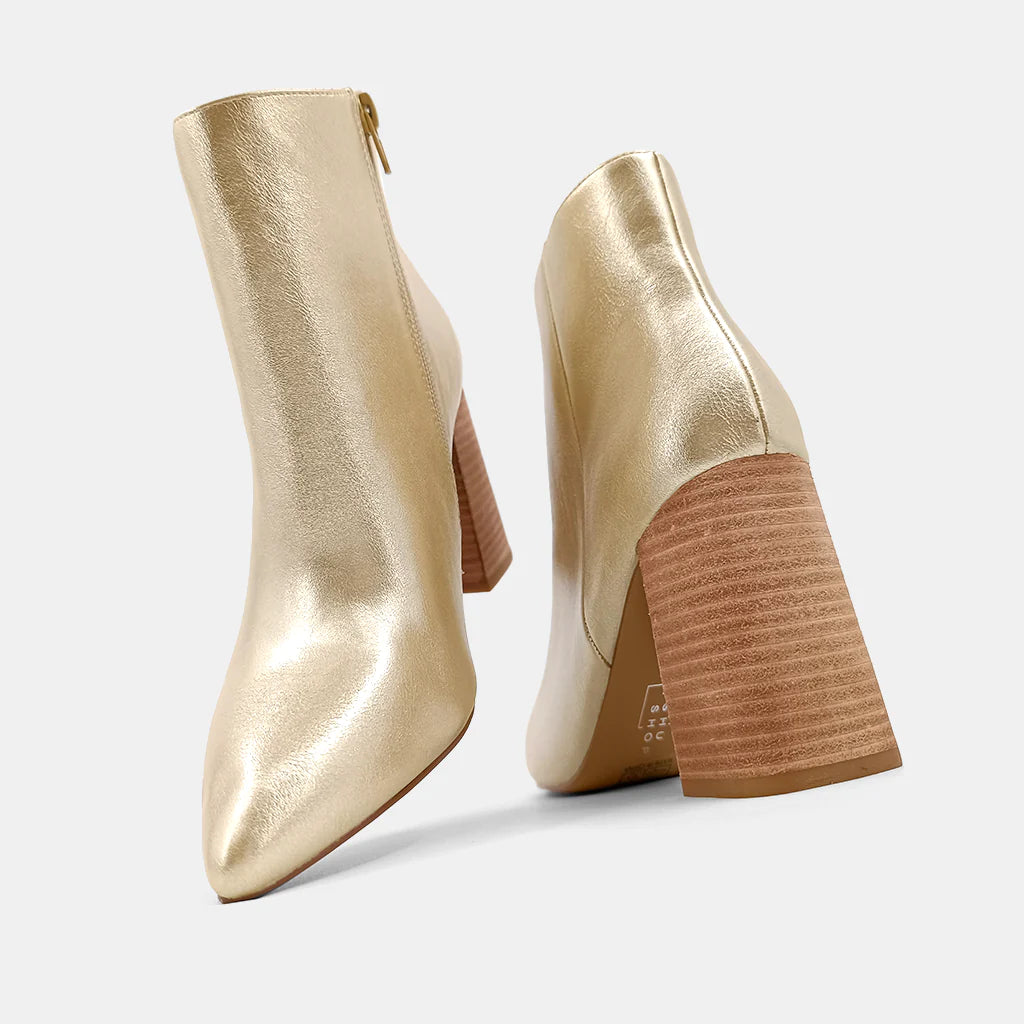 "Veronica Light Gold" Shu Shop Boots