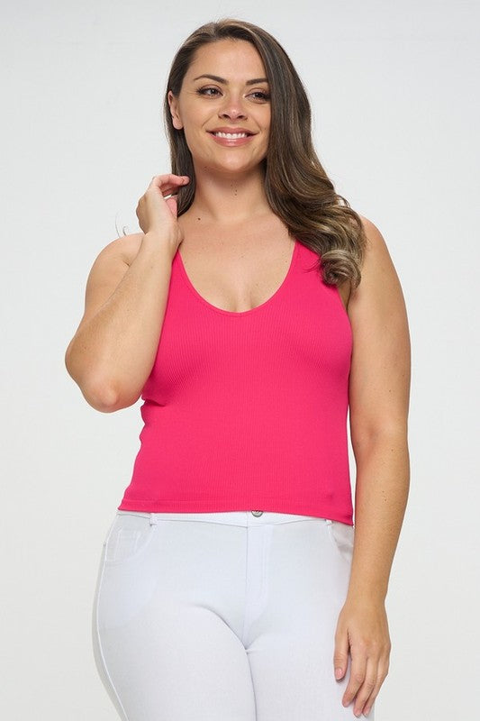 Go-To Reversible Ribbed Seamless Tank